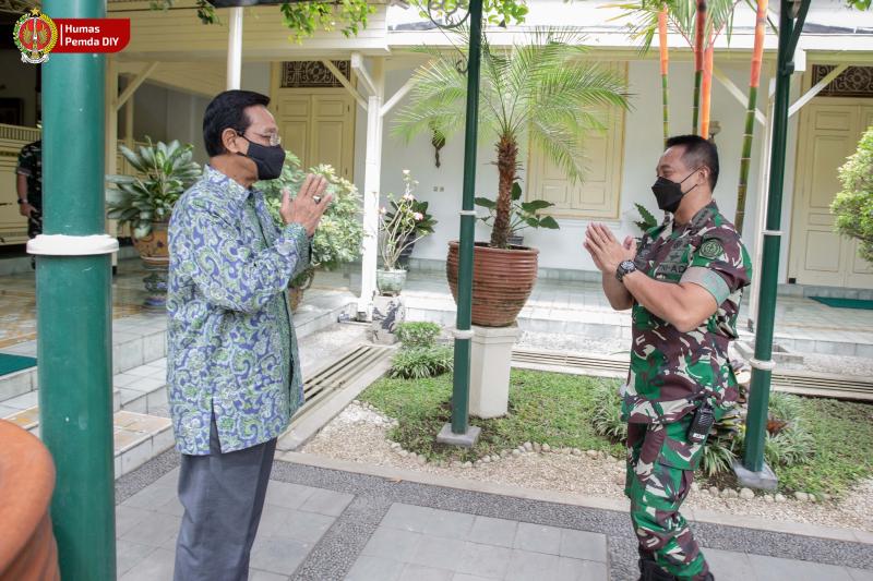 20211231 Gubernur DIY Menerima Kunjungan Panglima TNI