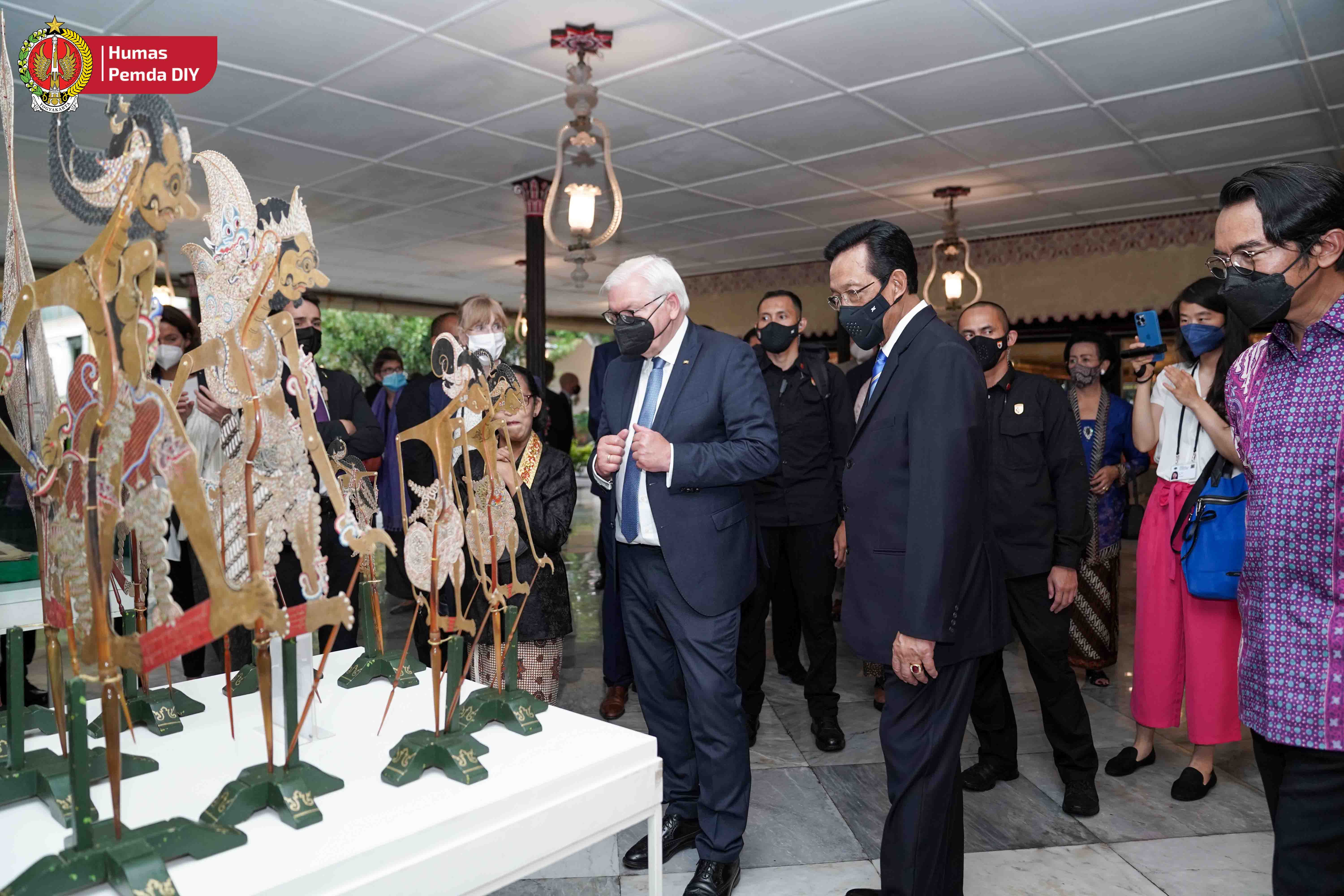 Sri Sultan Menerima Kunjungan Presiden Jerman